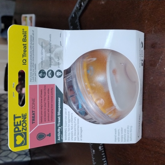 pet zone Other Pet Zone Iq Test Ball New Poshmark